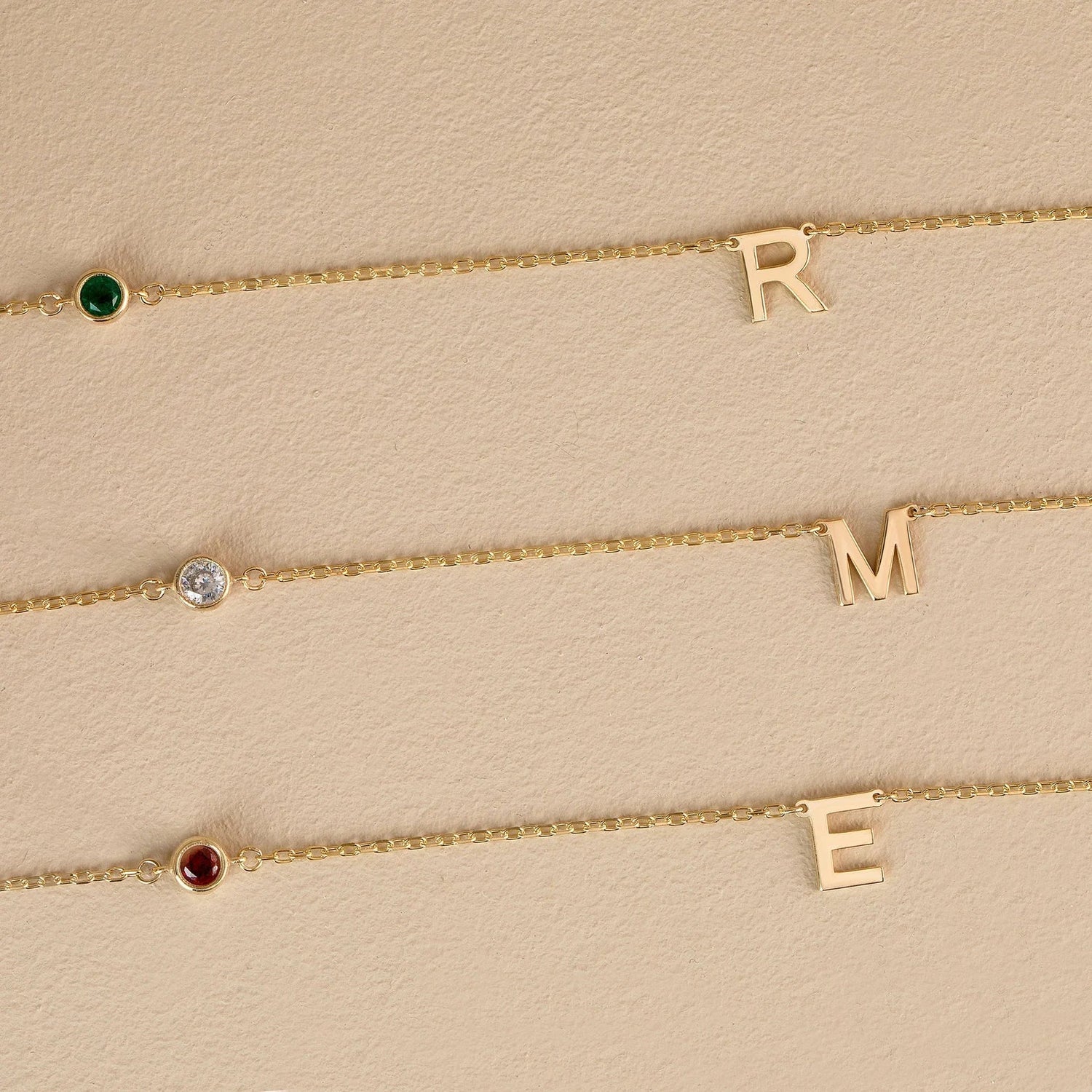 English Alphabet Necklaces