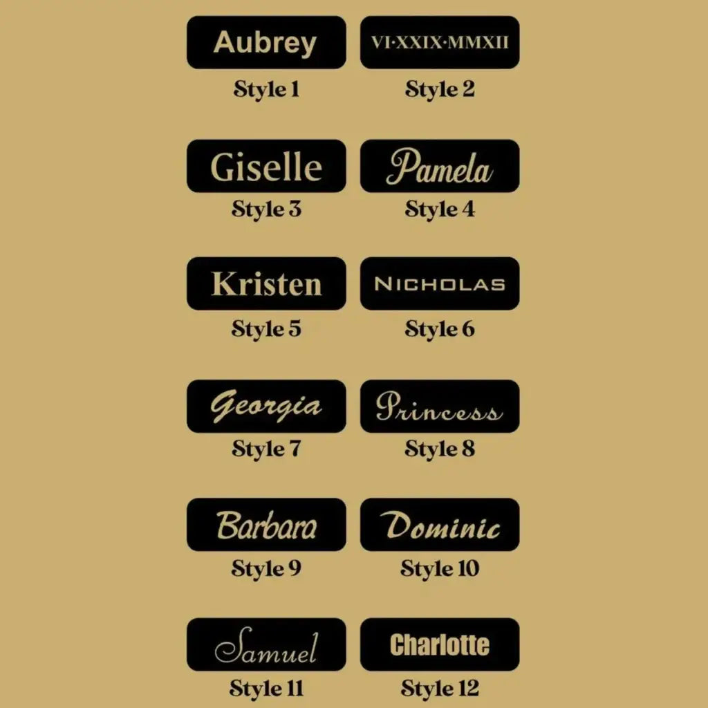 Luxury gold bar engraved pendant made of genuine 18k solid gold and personalized with the initials/words of your choice. A thoughtful luxury anniversary gift for your boyfriend or husband, and the perfect expensive birthday gift for a father or a brother.