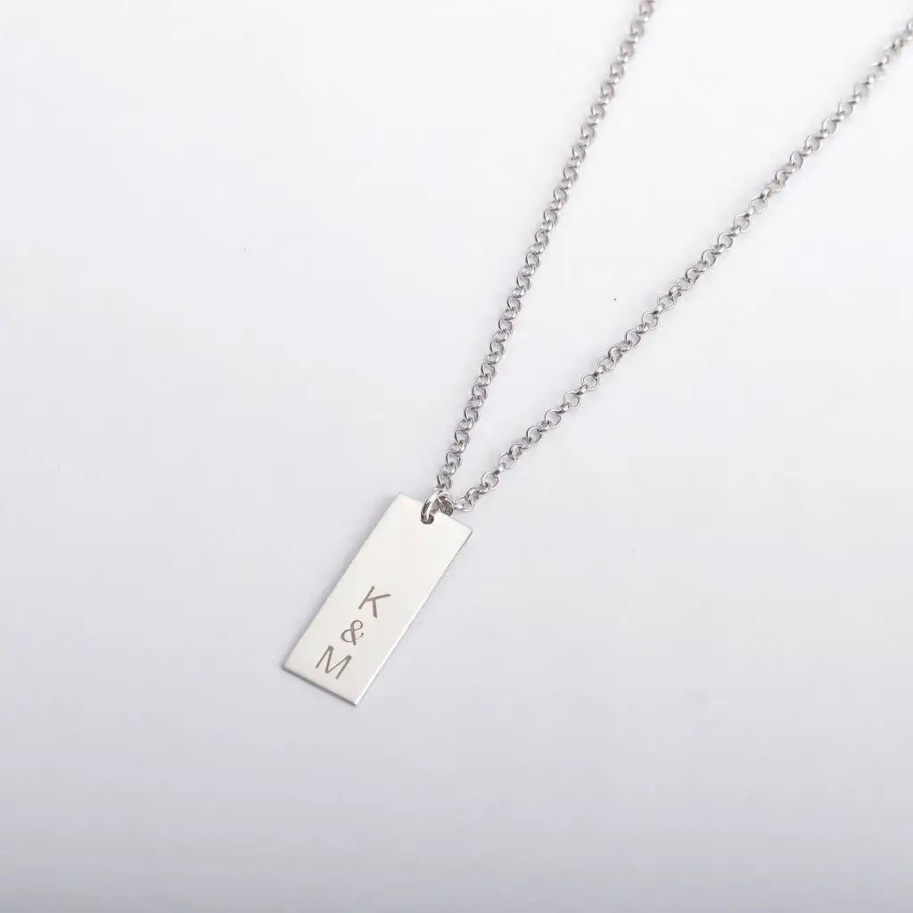 Bar Pendant Necklace - Apparel & Accessories > Jewelry >