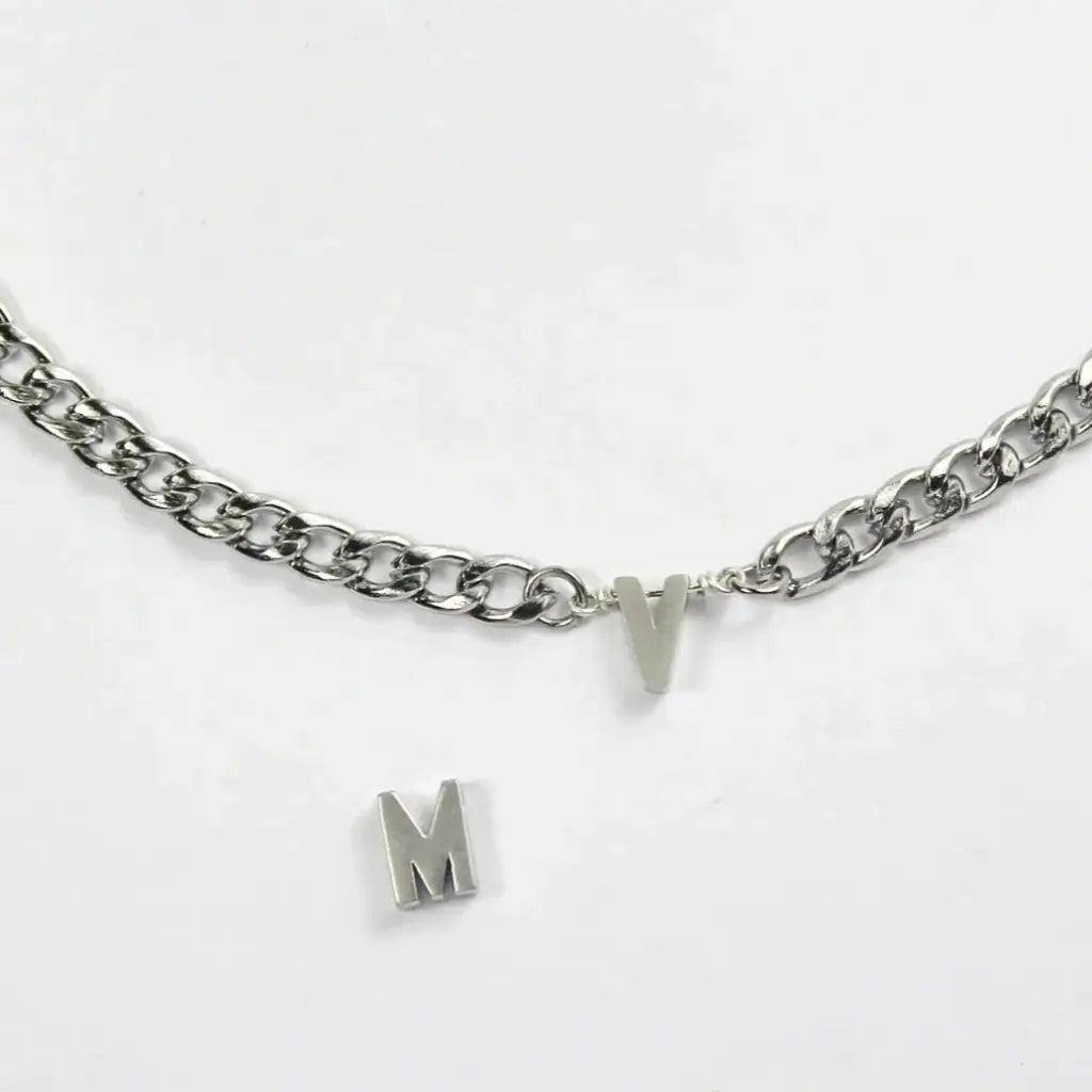 Gold Initial Necklace for Men - A thoughtful luxury anniversary gift for your boyfriend or husband, and the perfect expensive birthday gift for a father or a brother.