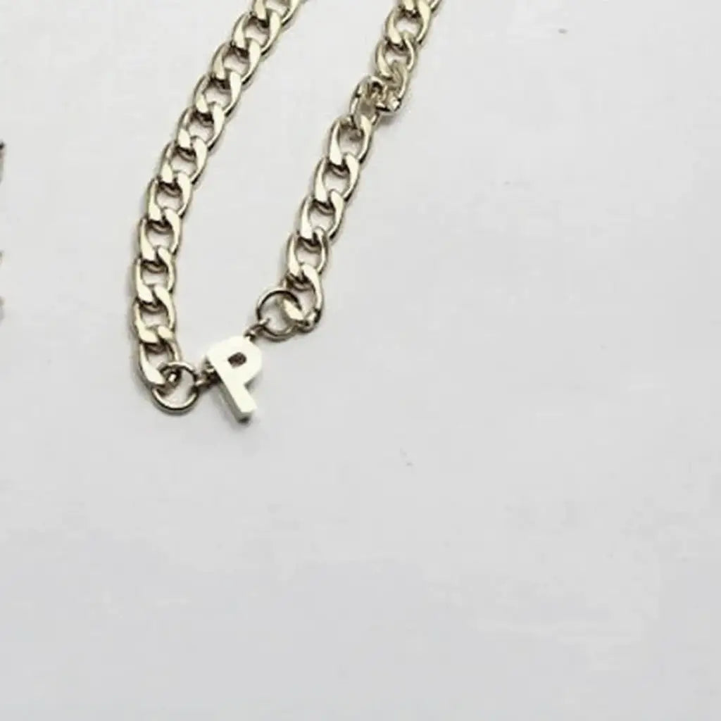 Gold Initial Necklace for Men - A thoughtful luxury anniversary gift for your boyfriend or husband, and the perfect expensive birthday gift for a father or a brother.