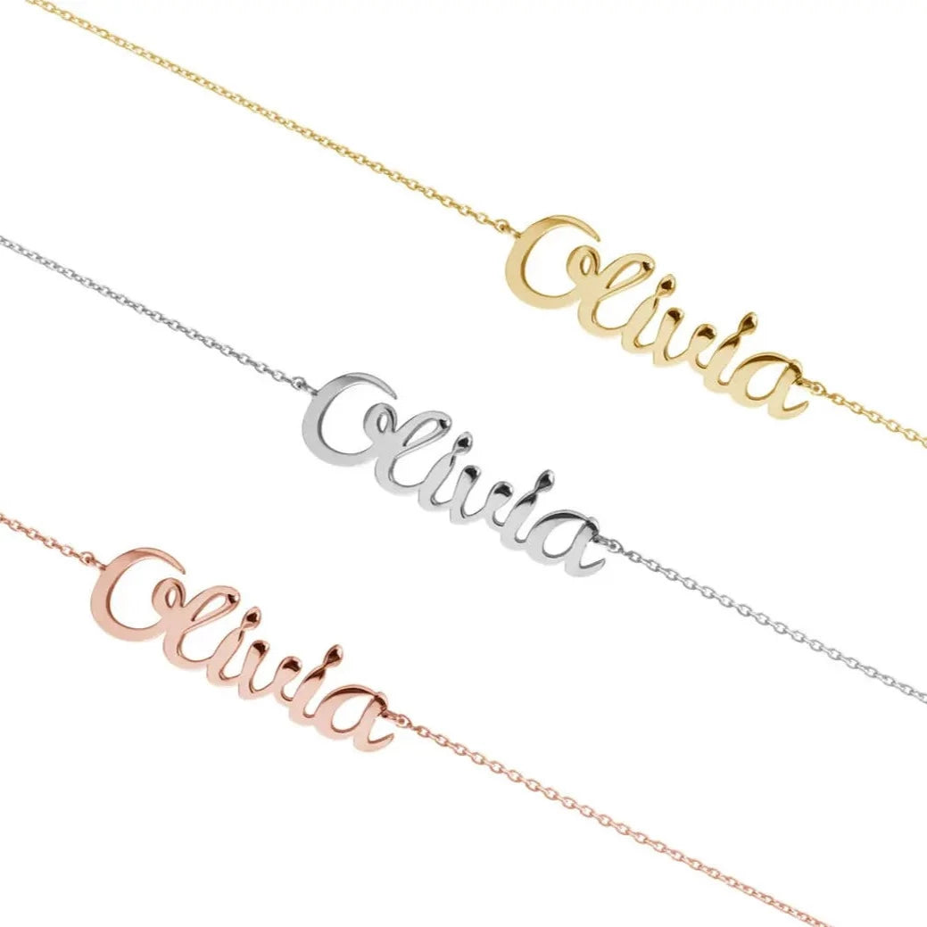 Gold custom bracelet for women. Anniversary gift for Wife in Dubai, Abu Dhabi, UAE. Birthday gift for her, Dubai, Abu Dhabi, UAE.