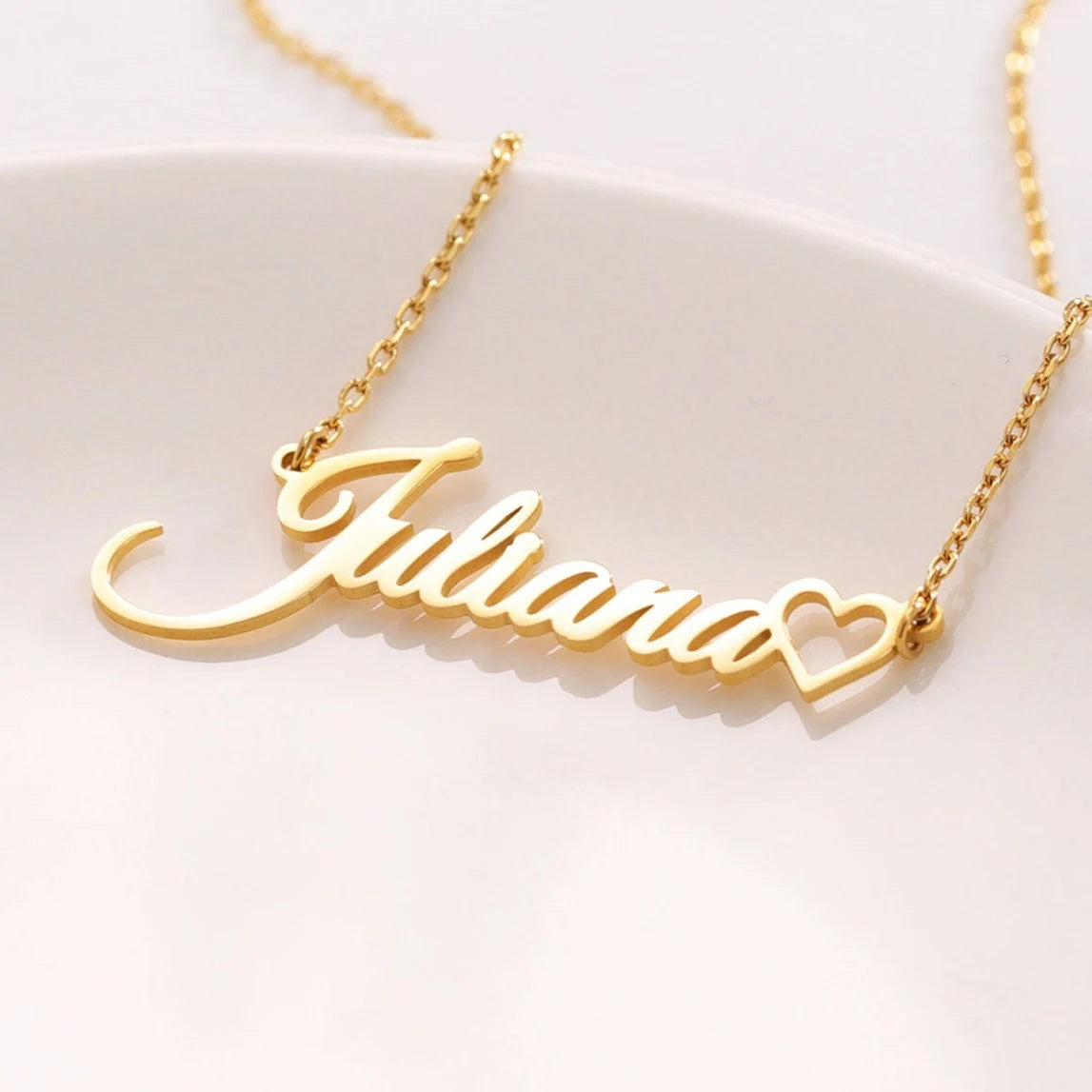 Sisterly Love: Name Gold Bracelets