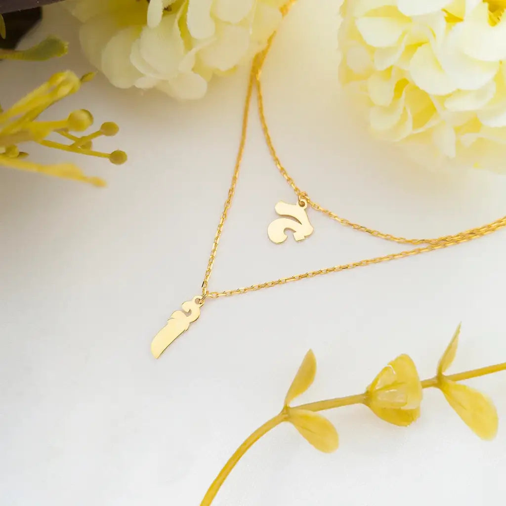 Custom made 2025 gold necklace