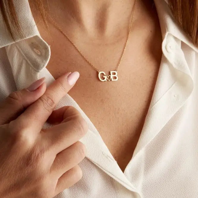 Two initial necklace deals