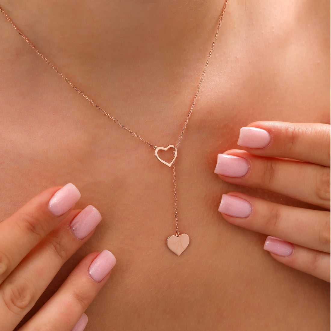 Butterfly Letter Name Necklace