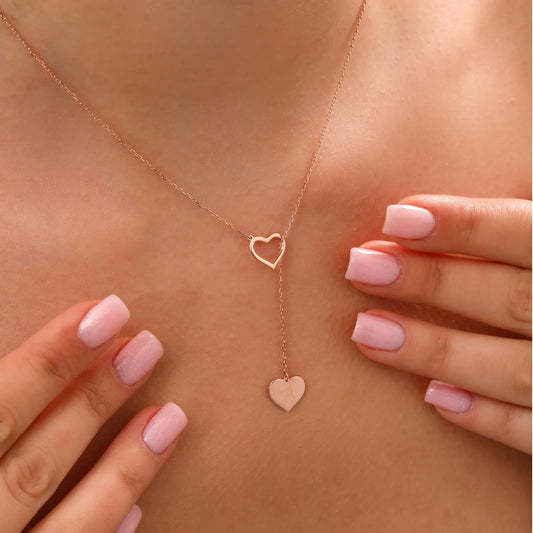 Butterfly Letter Name Necklace