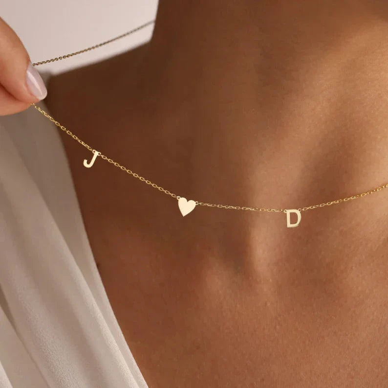 Initial Threader Earrings