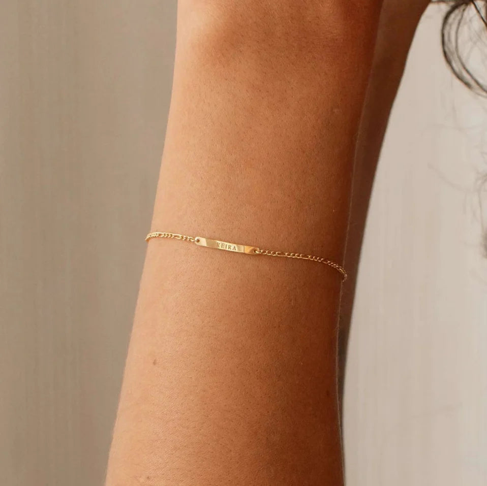 Initial Threader Earrings