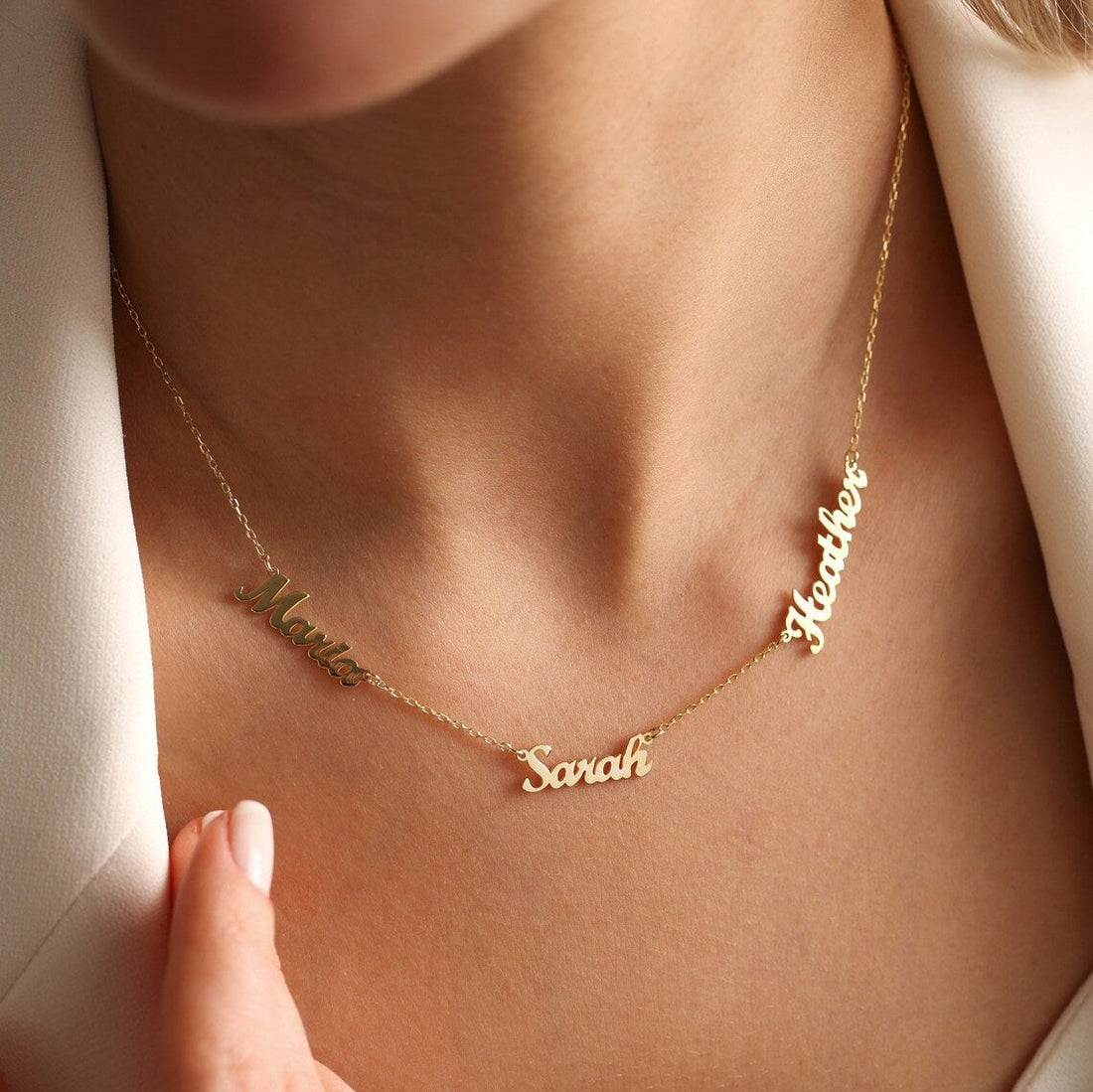 Family Birthstone Necklace