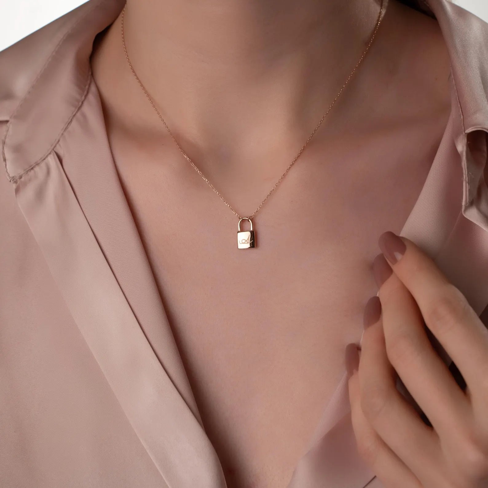 Handmade Initial Necklace UAE – Gold Jewelry for Women

