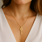 Key of Arabia Necklace – Luxury Gold Necklace for Women in UAE & GCC

