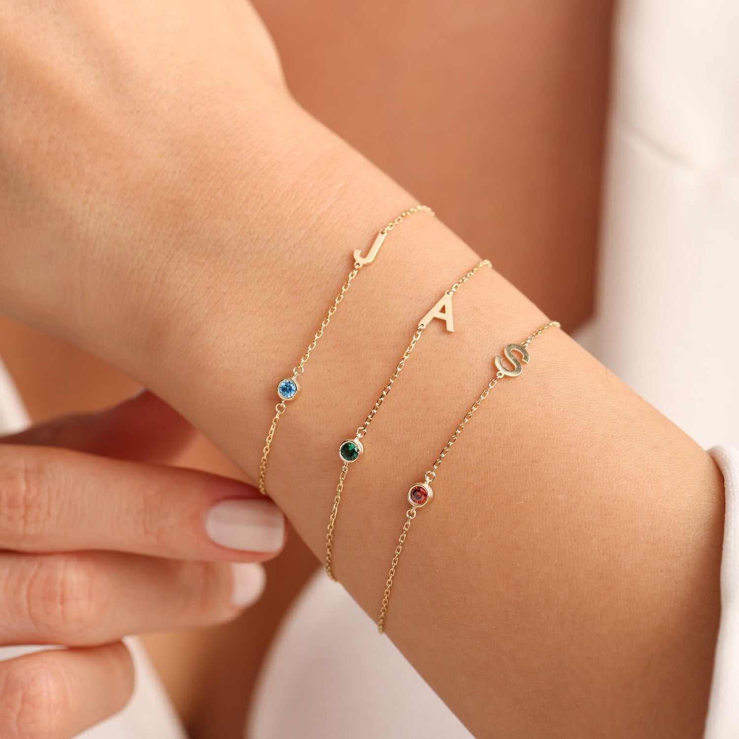 Initiale Bracelet - Women's Jewellery in 18K Gold - Poinçon 22