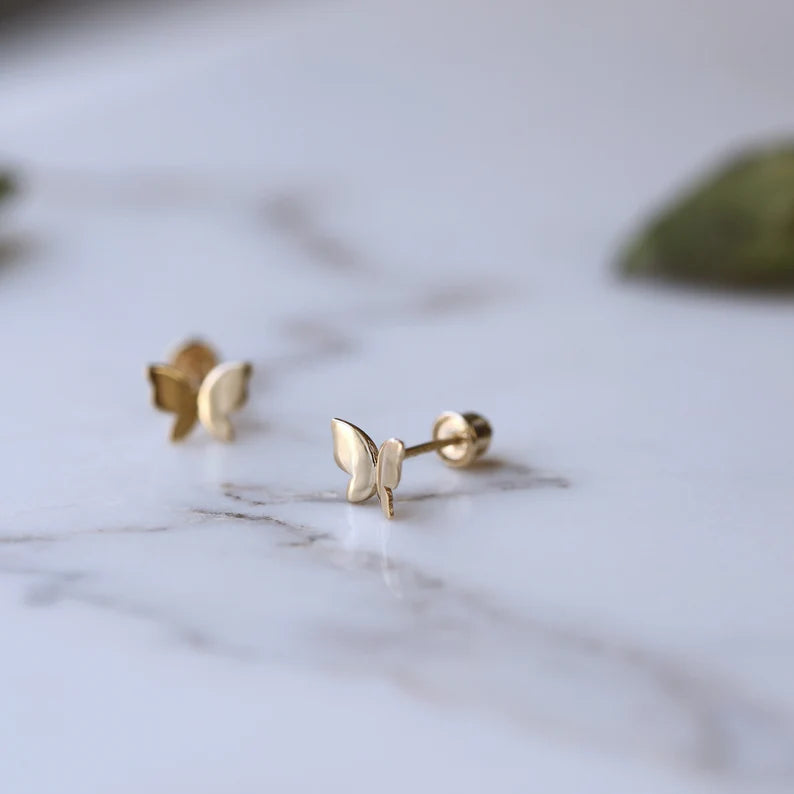 Mini Butterfly Earrings