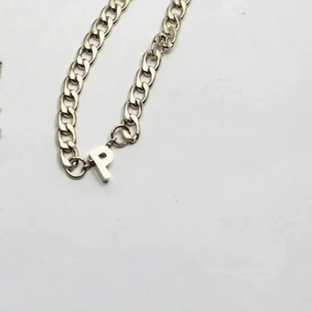  Gold Initial Necklace for Men - A thoughtful luxury anniversary gift for your boyfriend or husband, and the perfect expensive birthday gift for a father or a brother.