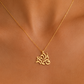 Gold Calligraphy Arabic Name Necklace. Designed and handcrafted in the UAE. This Gold Calligraphy Arabic Name Necklace is locally handcrafted with the highest quality materials and artisans available in Dubai.