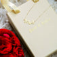 Gold Initial Heart Necklace, made in real solid gold. Customize your order with this timeless custom initial heart pendant made in real genuine gold. A perfect everyday or any occasion piece, this necklace will shine for years to come. Designed and handcrafted in Dubai, at the United Arab Emirates.