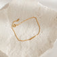  Initial letter bracelet, anniversary gift for women, birthday gift for her. Handcrafted in Dubai, UAE.