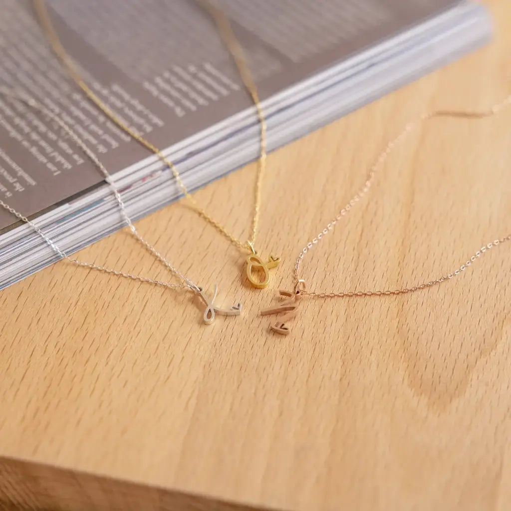 Initial Heart Necklace