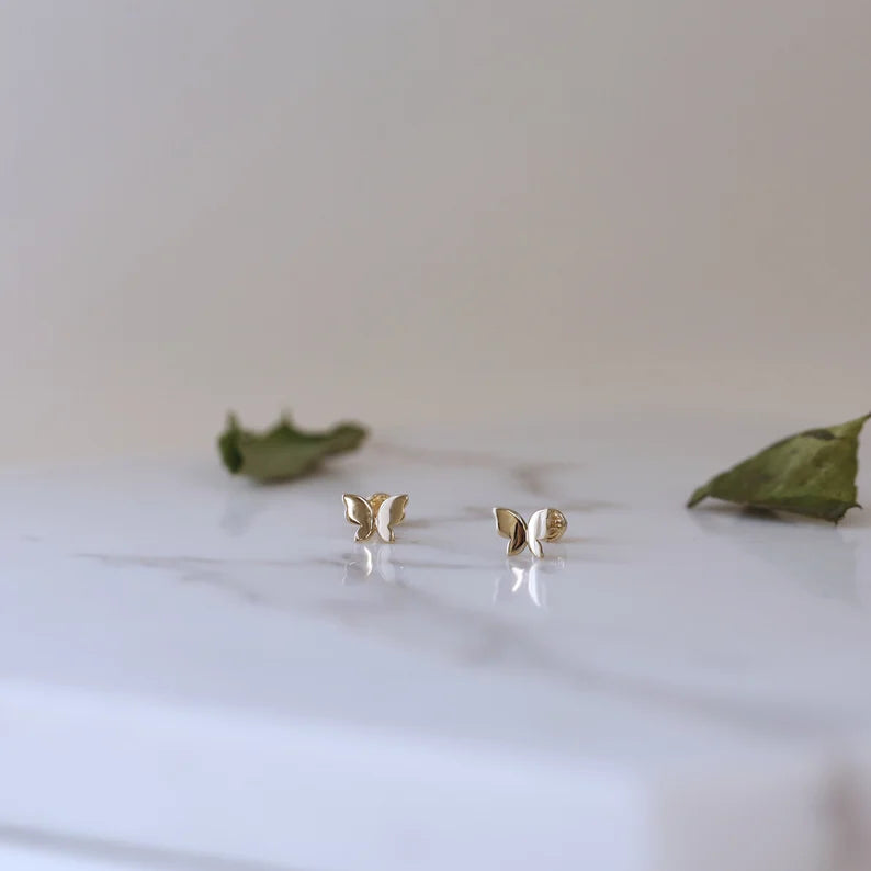 Mini Butterfly Earrings